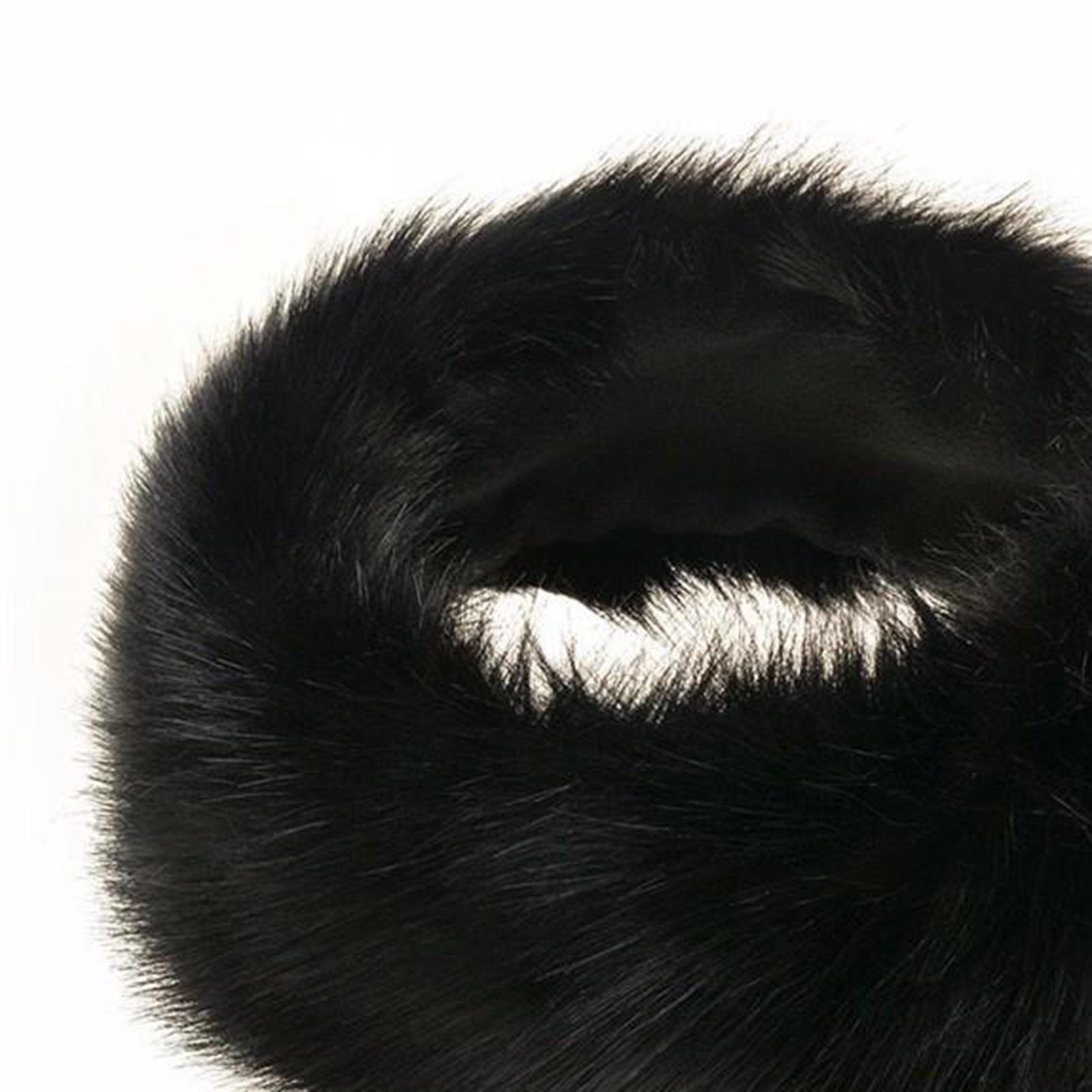 Faux Fur Ear Warmer Headband f - Fleece Ear Warmer Band ulasan dan harga