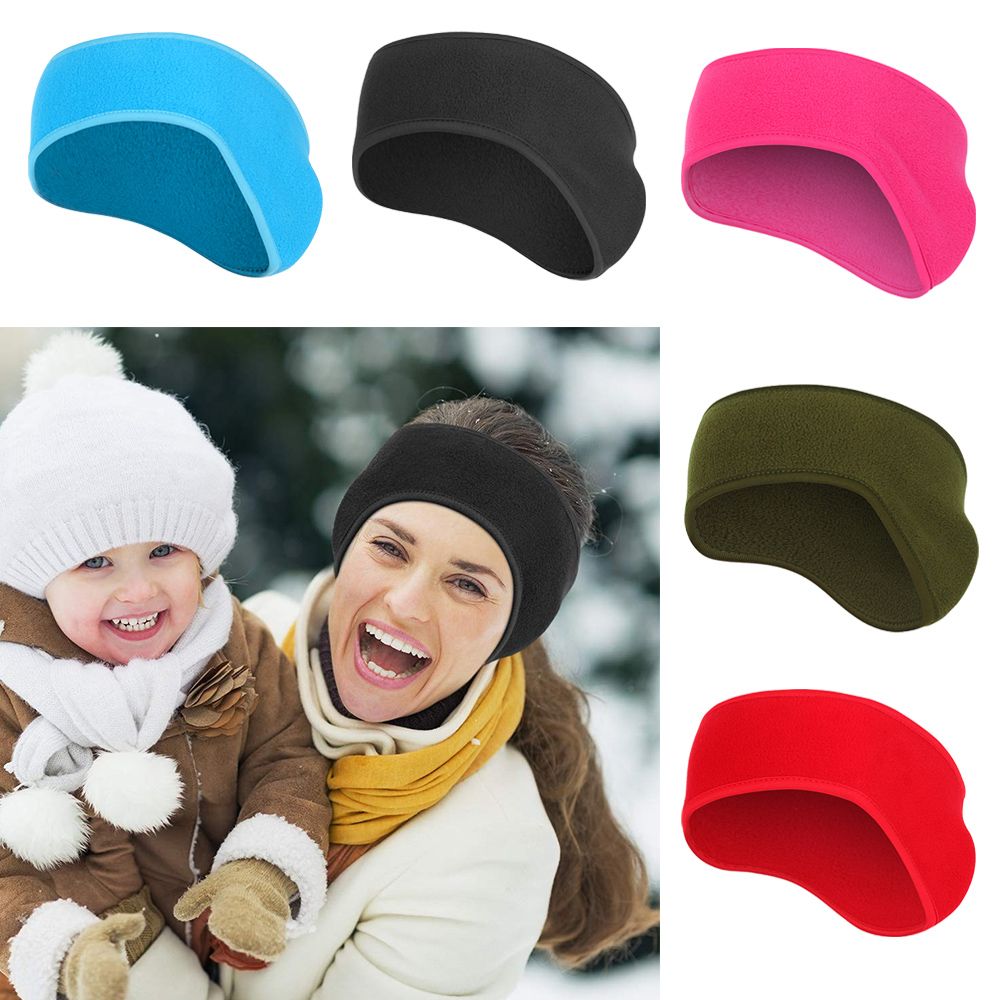 1Pcs Hair Bands Hair Sweat Fle - Fleece Ear Warmer Band ulasan dan harga