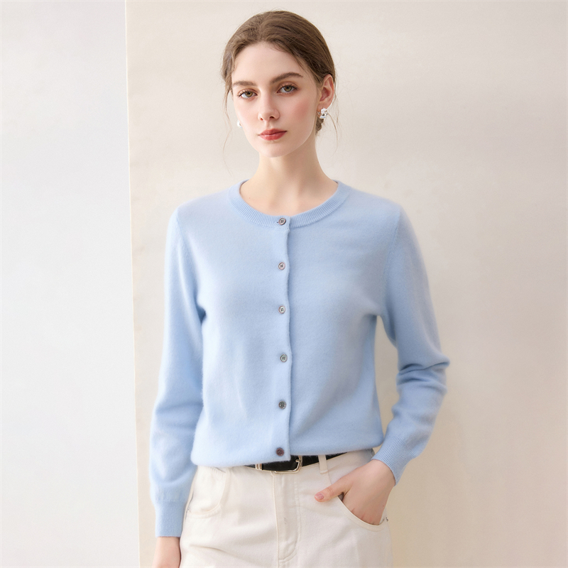 New Women 100% Cashmere Sweate - Wool Coat Peacoat ulasan dan harga